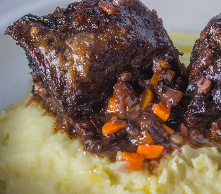 Braised Short Ribs- These Braised short ribs are one of the most tender, delicious, savory, soul satisfying things you will ever put in your mouth.