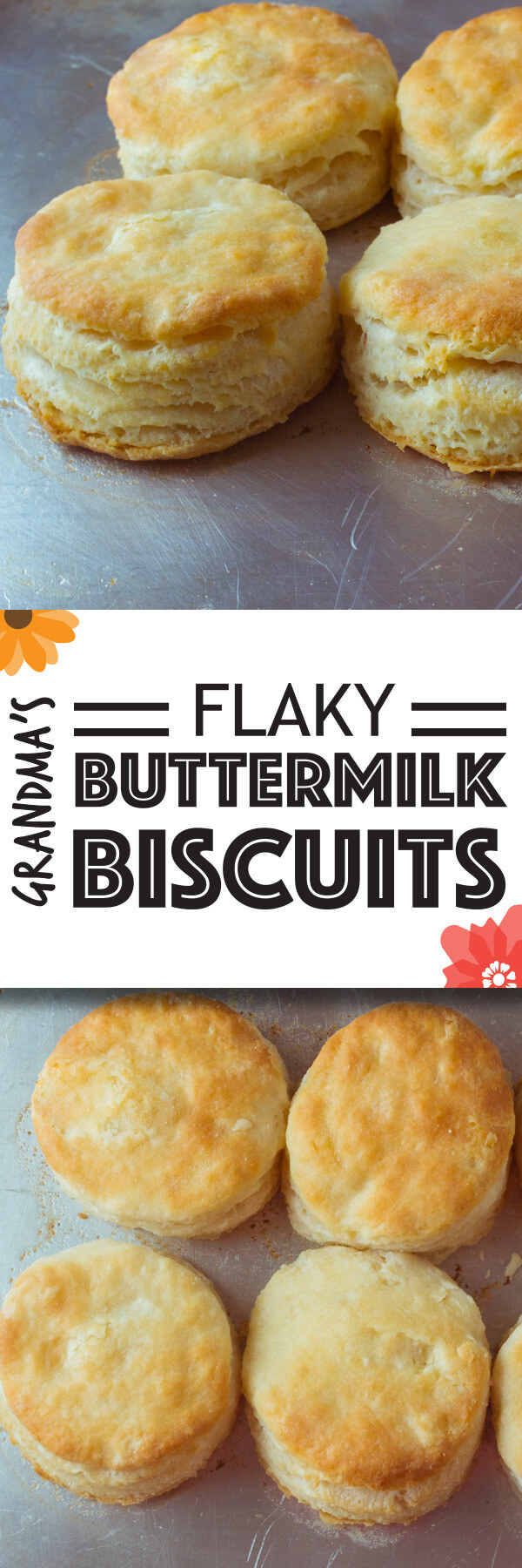 Grandma's flaky buttermilk biscuits. Gives this a try!