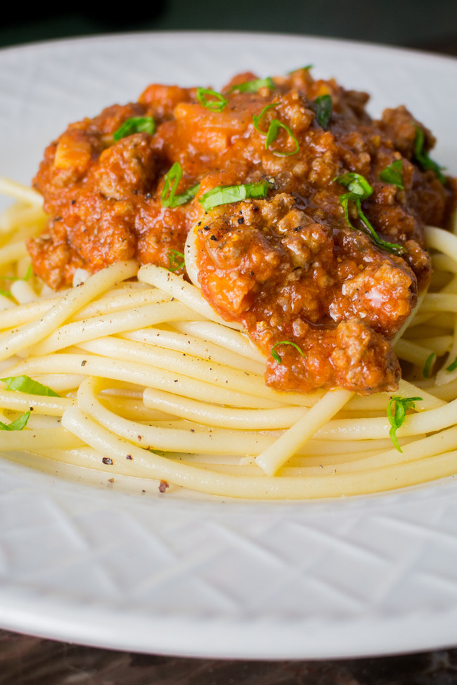 Spaghettia and Meat sauce07