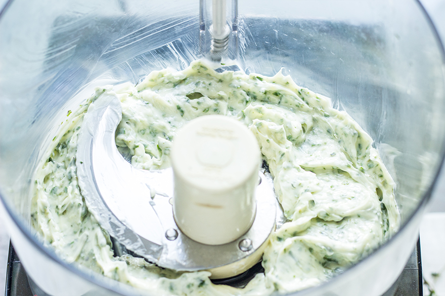 This homemade whipped herb butter or compound butter is one of the easiest ways in add some extra flavor to anything.