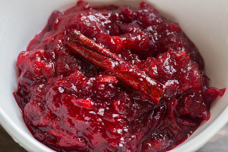 Not only is this ginger cranberry sauce sweet, spicy and tangy, it is also very warming. The perfect relish to enjoy with any holiday dish. 