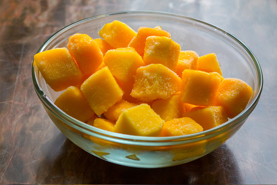 mango bowl in empty stomach for weight loss