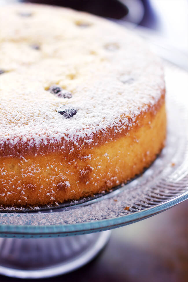 This lemon berry cornmeal cake recipe is the perfect in every way. It is moist, flavorful and light. 