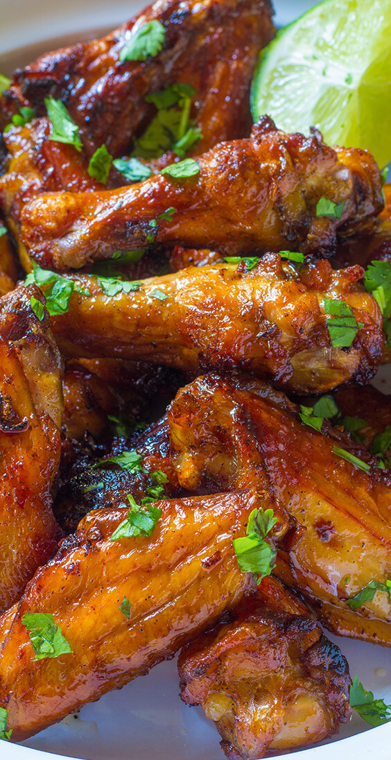 Cilantro lime chicken wings are full of flavor, a healthier option and super easy clean up. You will love this recipe: it's fast, easy, and flavorful.