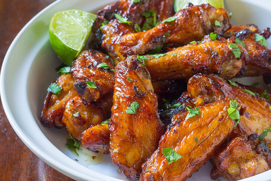 Cilantro lime chicken wings are full of flavor, a healthier option and super easy clean up. You will love this recipe: it's fast, easy, and flavorful