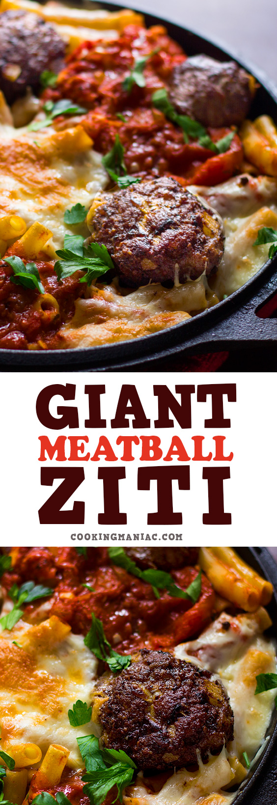 This is the best Giant Meatball Ziti out there.