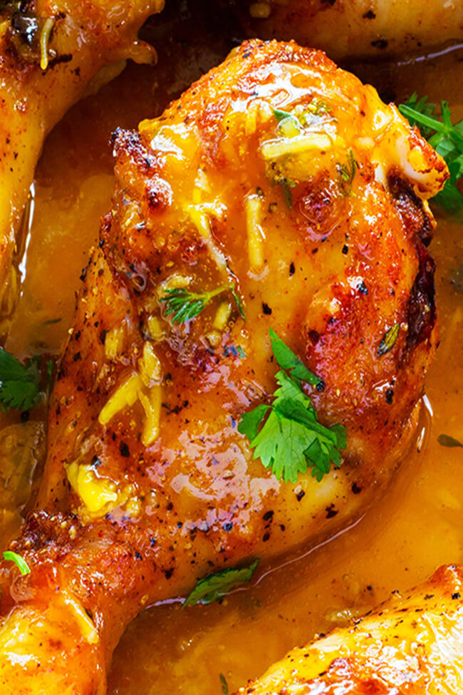 This Mango coconut habanero sauce is the perfect balance of spicy, sweet and tangy for this super easy chicken recipe.