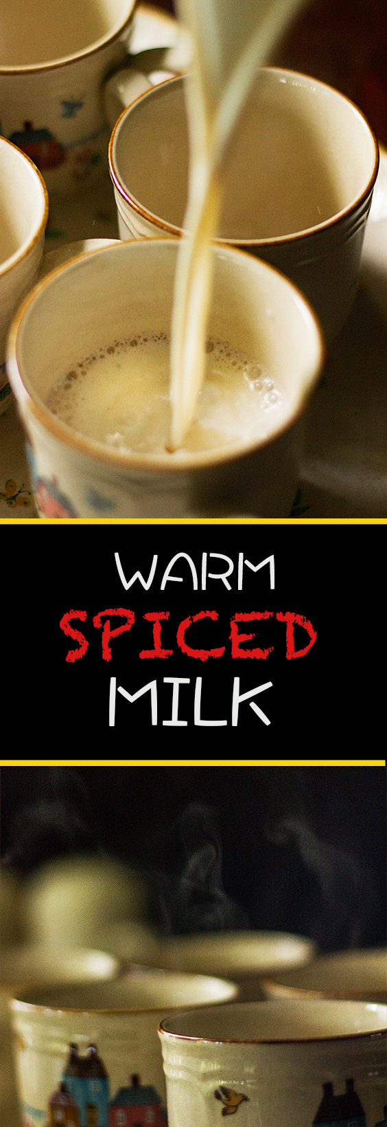 Spiced vanilla milk with honey recipe is the perfect start to any day.Not only a winter drink but for days when you need a extra comforting hug in a mug.